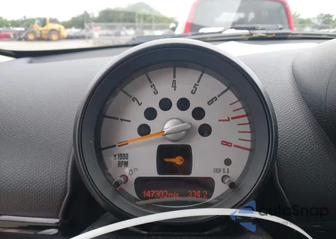 2014 Mini Countryman Cooper S z USA, uszkodzony, nr VIN WMWZC5C57EWP38396